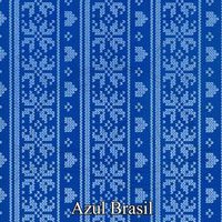 Placa de EVA Ternura 015 - azul brasil