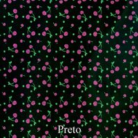 Placa de EVA Tutti-Frutti Cerejas 90 - preto