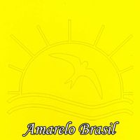 Placa de EVA Kreateva Liso 21 - amarelo brasil (ouro)