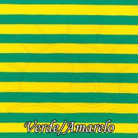 Placa de EVA Listrado 462 - verde/amarelo