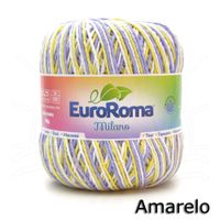 Barbante EuroRoma Milano 400g 0400 - amarelo