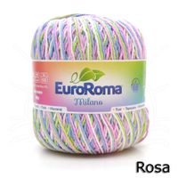 Barbante EuroRoma Milano 400g 0500 - rosa