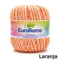 Barbante EuroRoma Milano 400g 0750 - laranja