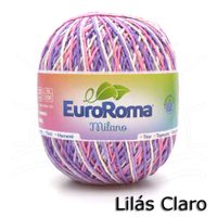 Barbante EuroRoma Milano 400g 0600 - lilás claro