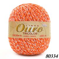 Barbante Ouro Tricolor 400g 80334