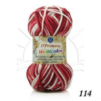 Lã Cisne D Primera Multicolor 40g 114