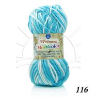 Lã Cisne D Primera Multicolor agora é Cisne Tudo Multicolor 40g 116