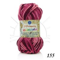 Lã Cisne D Primera Multicolor agora é Cisne Tudo Multicolor 40g 155