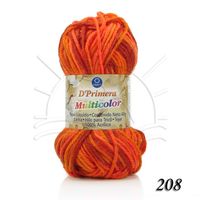 Lã Cisne D Primera Multicolor agora é Cisne Tudo Multicolor 40g 208