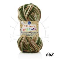 Lã Cisne D Primera Multicolor 40g 668