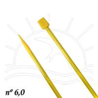 Agulha para Tricô Plástica Círculo - 25cm 6,00