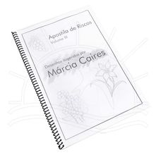 Apostila de Riscos e Desenhos Para Pintura em Tecido por Márcia Caires Vol 3