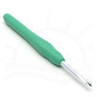 Agulha para Crochê Soft Emborrachada Círculo 4,5mm