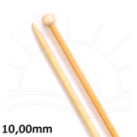 Agulha para Tricô Bambu Tulip - 35cm 10,0mm