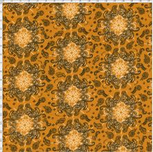 Tecido Estampado para Patchwork - Bandana Laranja Cor 04 (0,50X1,40)