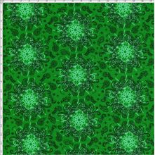 Tecido Estampado para Patchwork - Bandana Verde Cor 13 (0,50X1,40)