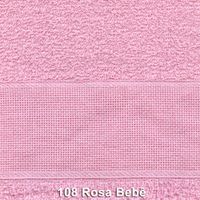 Toalha Escolar para Bordar Lovelle - Estilotex 108 - rosa bebê