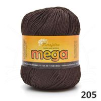 Barbante Mega 200g - Purafibra 205 - marrom