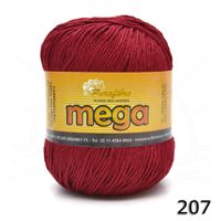 Barbante Mega 200g - Purafibra 207 - vermelho