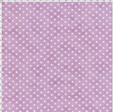 Tecido Estampado para Patchwork - Estrelinha Lavanda (0,50x1,40)