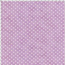 Tecido Estampado para Patchwork - Estrelinha Lavanda (0,50x1,40)