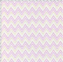 Feltro Color Baby Chevron - 016 Amarelo e Pink (0,50x1,40)