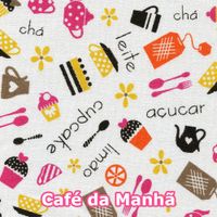 Pano de Copa Estampado Café da manhã