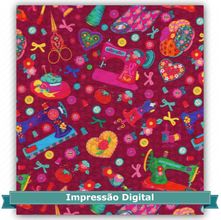 Tecido Estampado para Patchwork - 25456 Sew Blend Cor 02 (0,50x1,40)