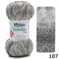 Fio Cisne Todo Dia Fog 100g - Anti-Pilling 00107