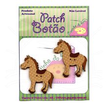 Botton Patch Cavalinho 2260 - 2 Unid