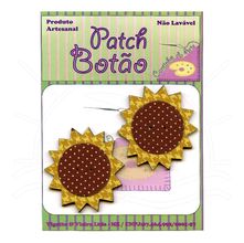 Botton Patch Girassol 2071 - 2 Unid