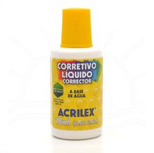 Corretivo Líquido 18ml - Acrilex