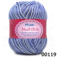 Barbante Cisne MultiArte Multicolor 400g - Saldão 00119