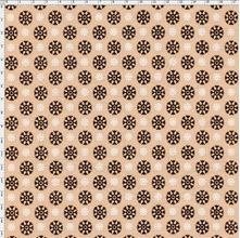 Tecido Estampado para Patchwork - 1010 Flok Marrom Cor 02 (0,50x1,40)