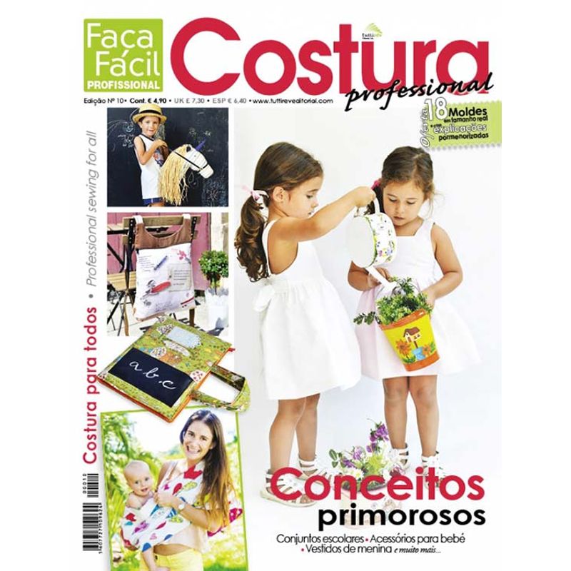 Revista Faça Fácil Costura Professional Nº10 Bazar Horizonte 1404