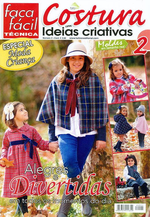 Revista Faça Fácil Costura Com Ideias Criativas Nº02 Bazar Horizonte 9232
