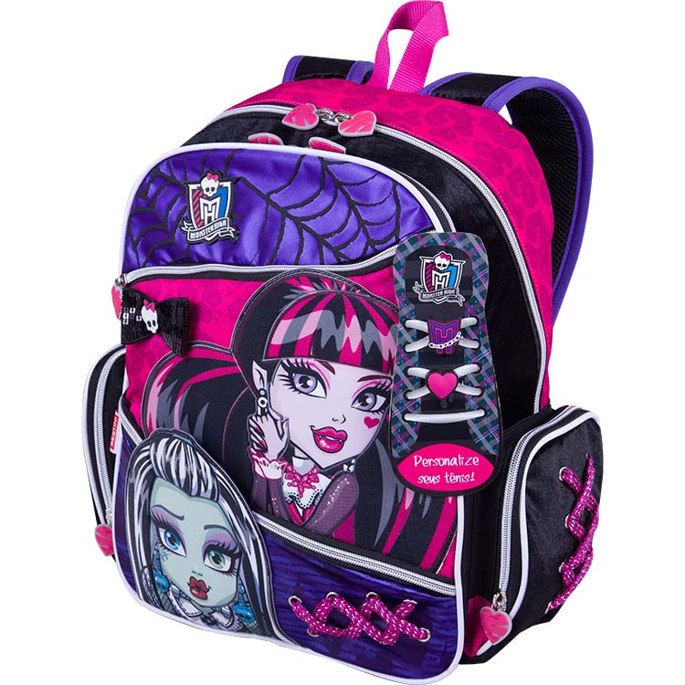 Mochila Monster High 15Z Grande 40cm - Bazar Horizonte
