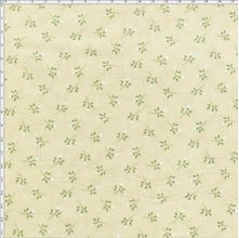 Tecido Estampado para Patchwork - Coleção Romance Botãozinho Romance Creme (0,50x1,40)