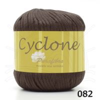 Linha Cyclone Purafibra 100g - 100% Viscose 082 - marrom café