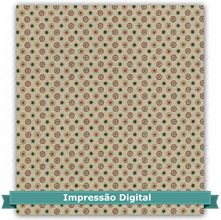 Tecido Estampado para Patchwork - Digital Natal Mini Bolinhas (0,50x1,40)