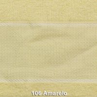 Toalha Escolar para Bordar Lovelle - Estilotex 106 - amarelo