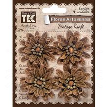 Flores Artesanais Vintage Kraft - Silvestre