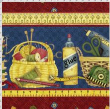 Tecido Estampado para Patchwork - Sandias Painel Crafter Bag Cat Cor 01 (0,70x1,40)