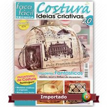 Revista Faça Fácil Costura com Ideias Criativas nº20