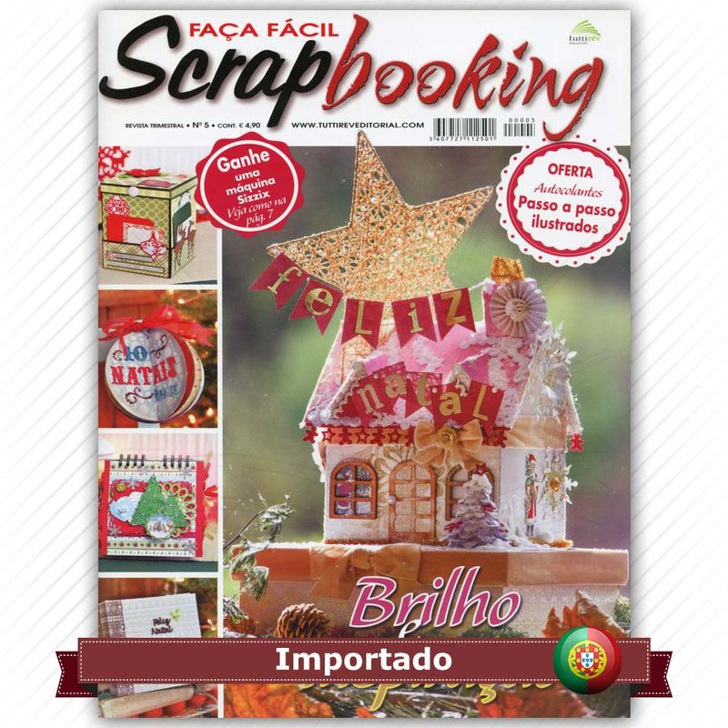 Revista Faça Fácil Scrapbooking Nº05 Bazar Horizonte 6241