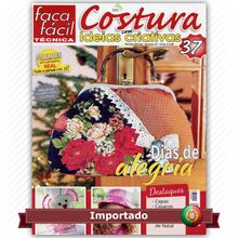 Revista Faça Fácil Costura com Ideias Criativas nº37