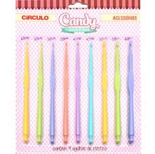 Kit de Agulhas para Crochê Candy Círculo