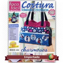Revista Faça Fácil Costura com Ideias Criativas nº36