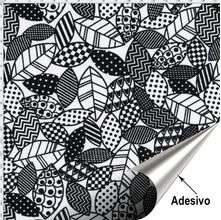 Tecido Adesivo para Patchwork - Folhas (45x70)