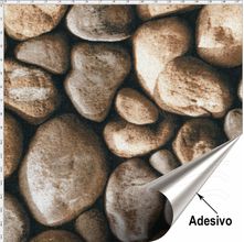 Tecido Adesivo Impermeável - Pedras 001 (45x70)